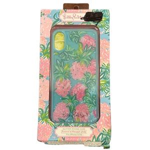 Lilly Pulitzer Glitter iPhone Case. Fits X/XS